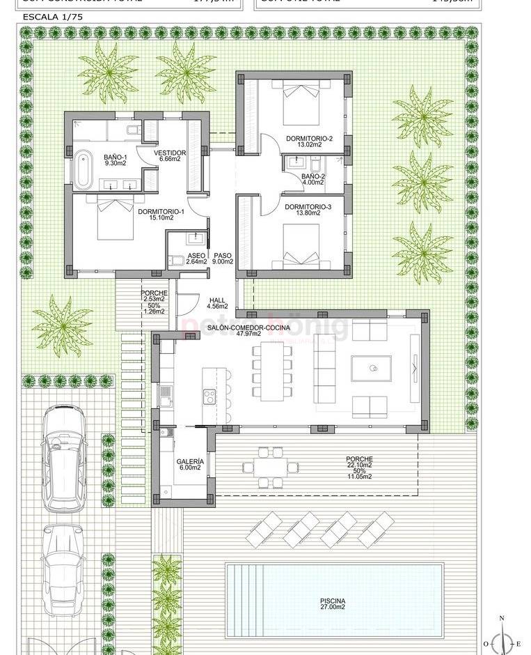 Neubau-Projekte - Einfamilienhaus - Benijófar - Benijofar