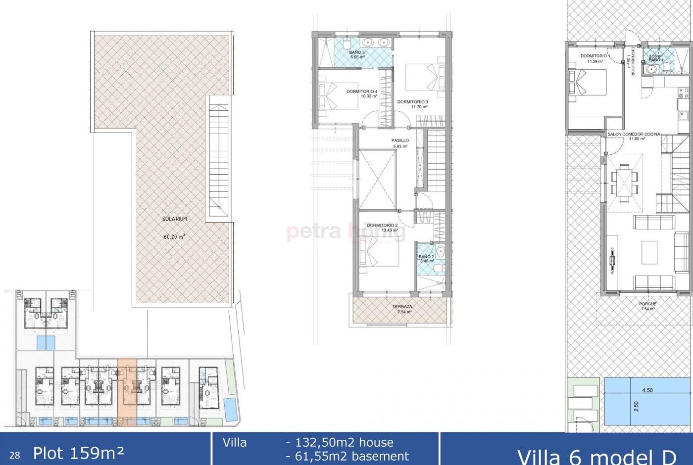 Neubau-Projekte - Reihenhaus - Pilar de La Horadada - La Torre de la Horadada