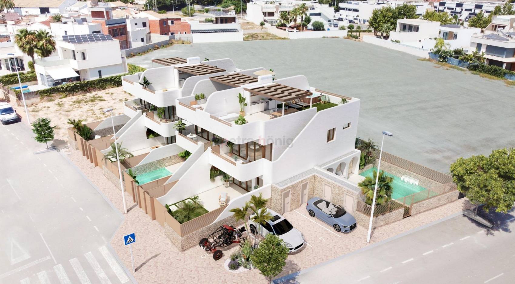 Neubau-Projekte - Bungalow - San Pedro del Pinatar - Los Cuarteros