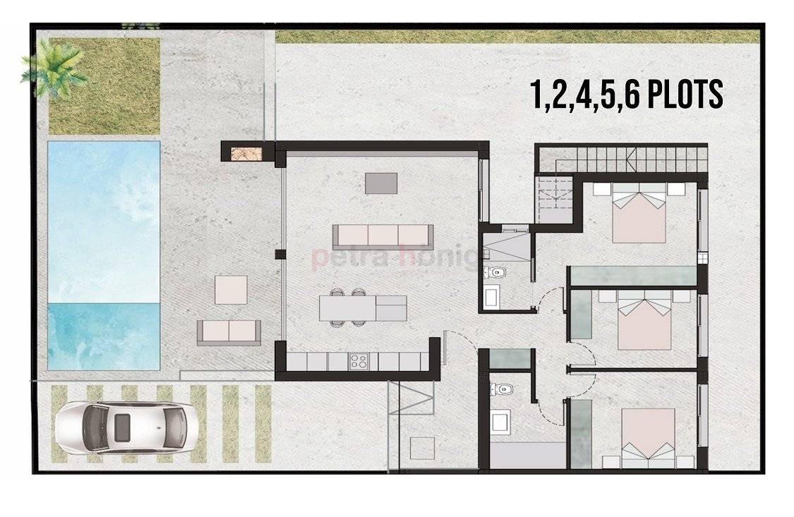 Neubau-Projekte - Doppelhaushälfte - San Pedro del Pinatar - Los antolinos