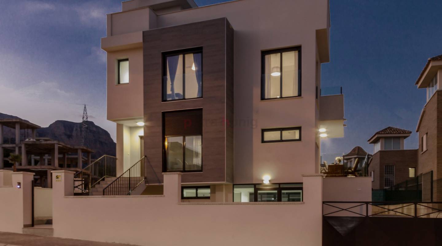 Neubau-Projekte - Einfamilienhaus - la Nucia - La Nucia, North Costa Blanca