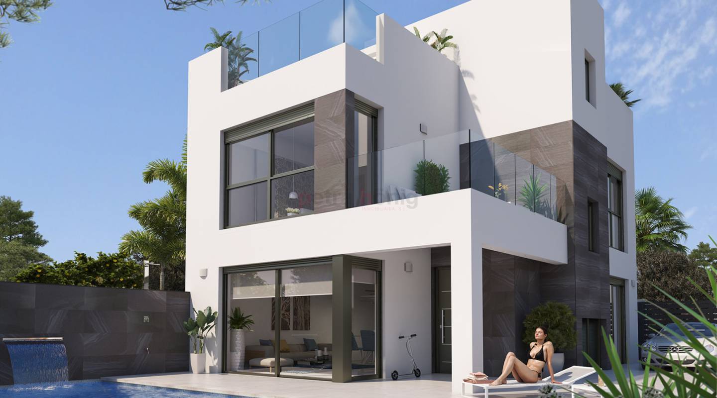 Neubau-Projekte - Einfamilienhaus - Punta Prima
