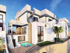 Neubau-Projekte - Einfamilienhaus - Algorfa - La Finca Golf