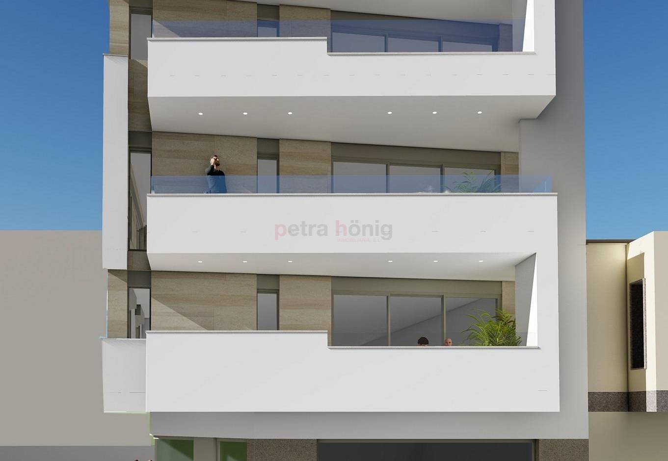 Neubau-Projekte - Apartment - Torrevieja - Playa del Cura