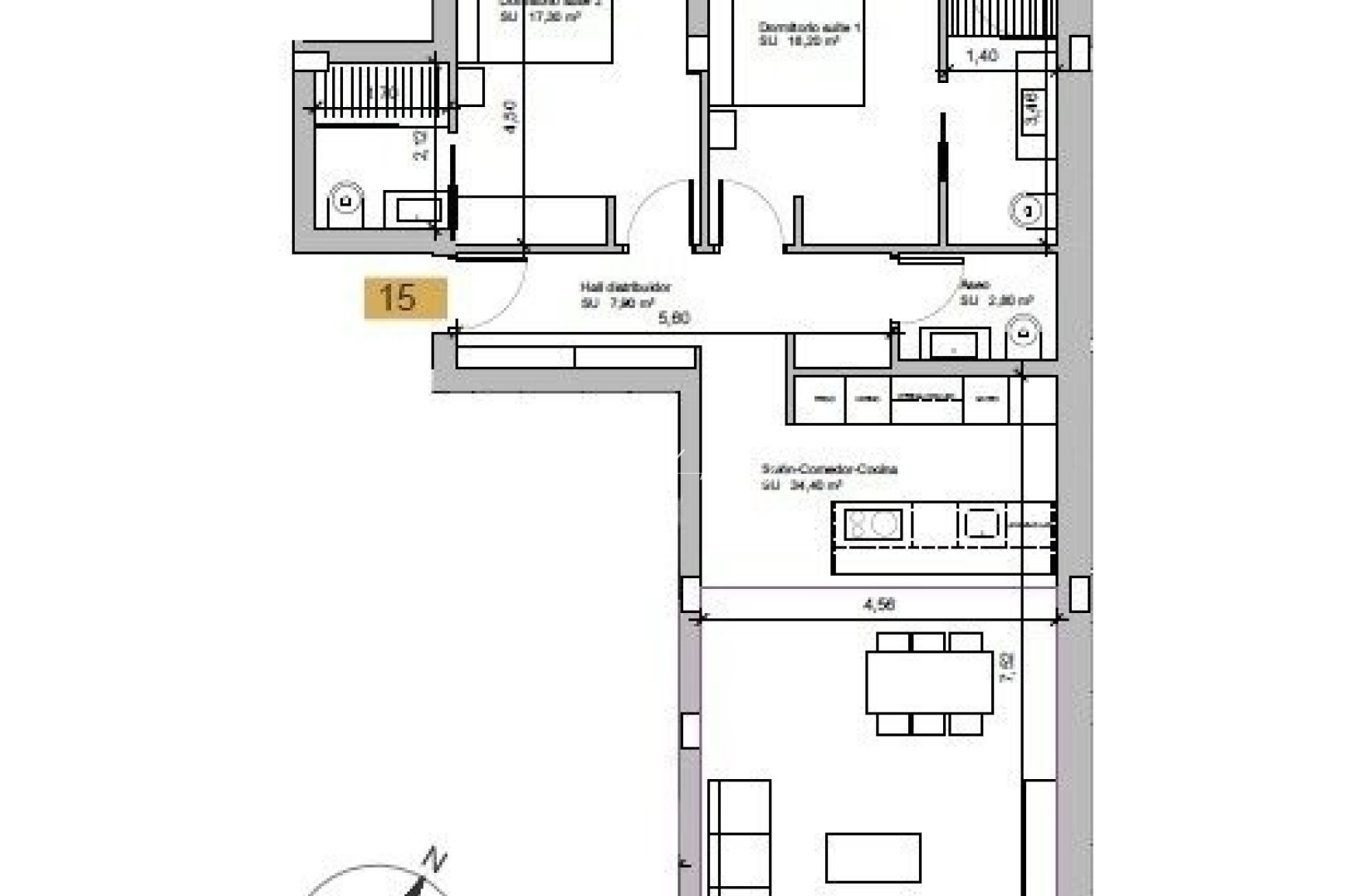 A Vendre - Appartement - Las Colinas - Las Colinas Golf