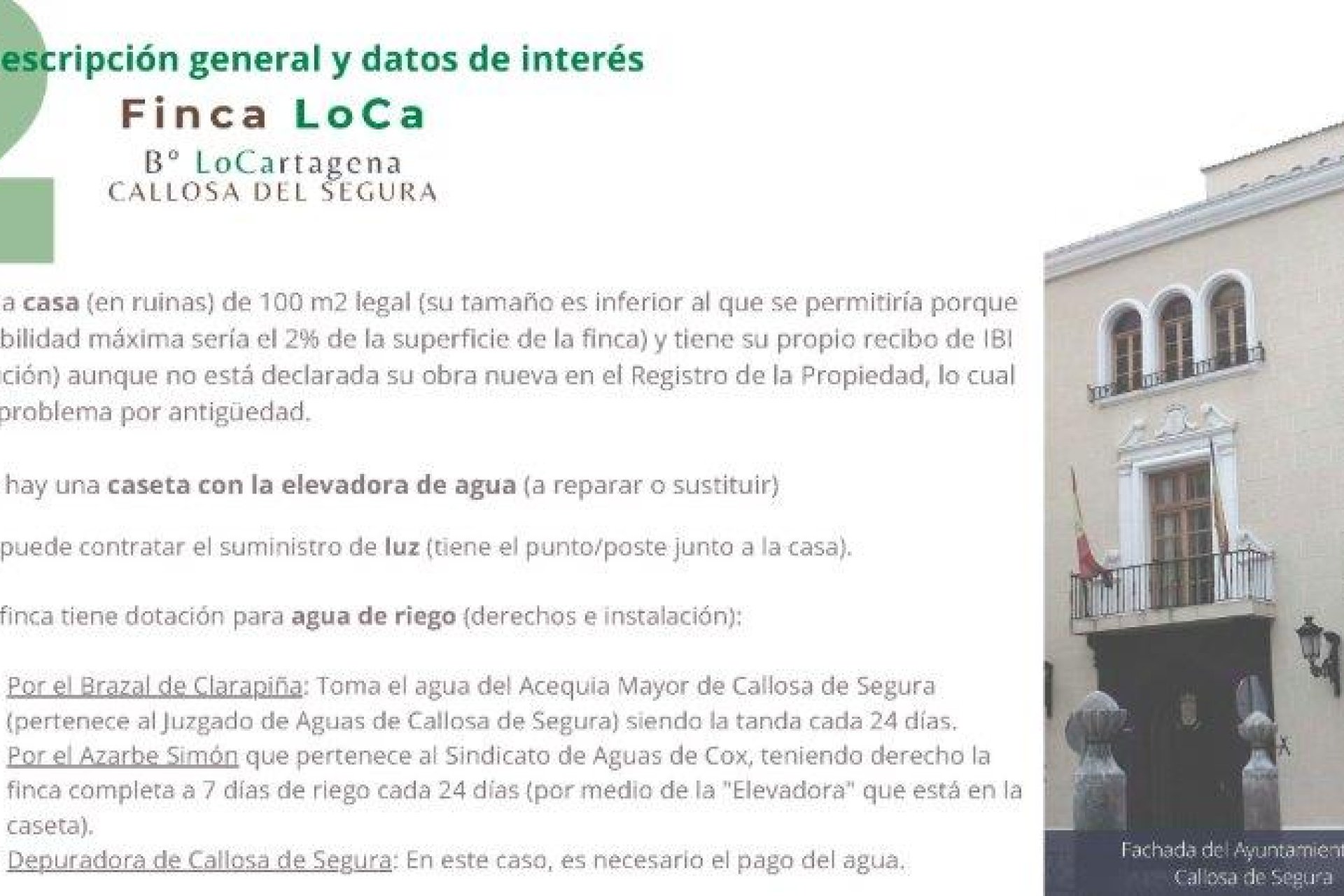 A Vendre - Finca - Callosa De Segura