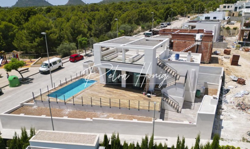 Einfamilienhaus - Neubau-Projekte - Polop - La Alberca