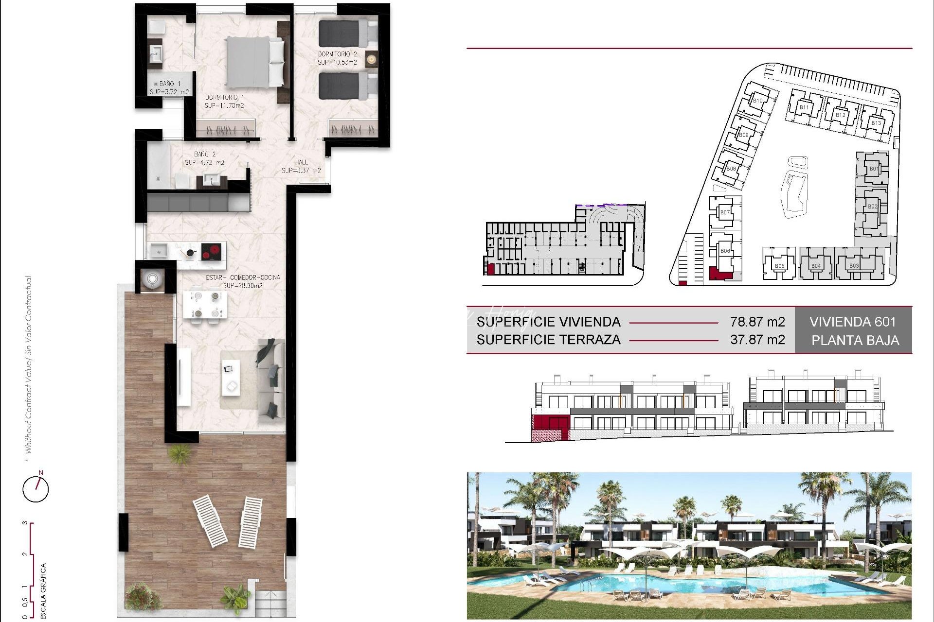 mpya - Bungalow - Ciudad Quesada - Lo Marabu