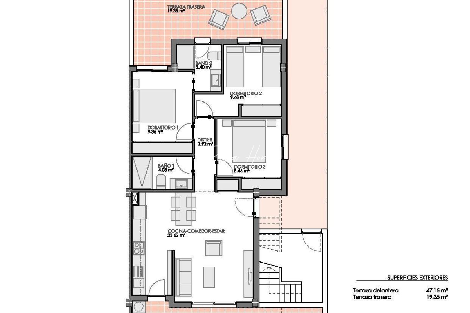 mpya - Bungalow - Pilar de La Horadada - Lo Romero Golf