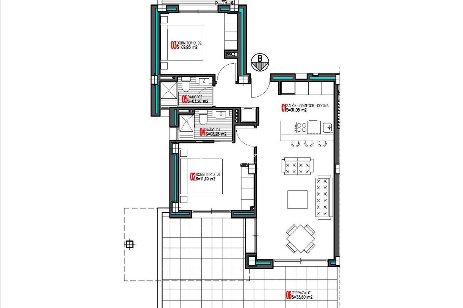 mpya - Lägenhet - Torrevieja - Aguas Nuevas