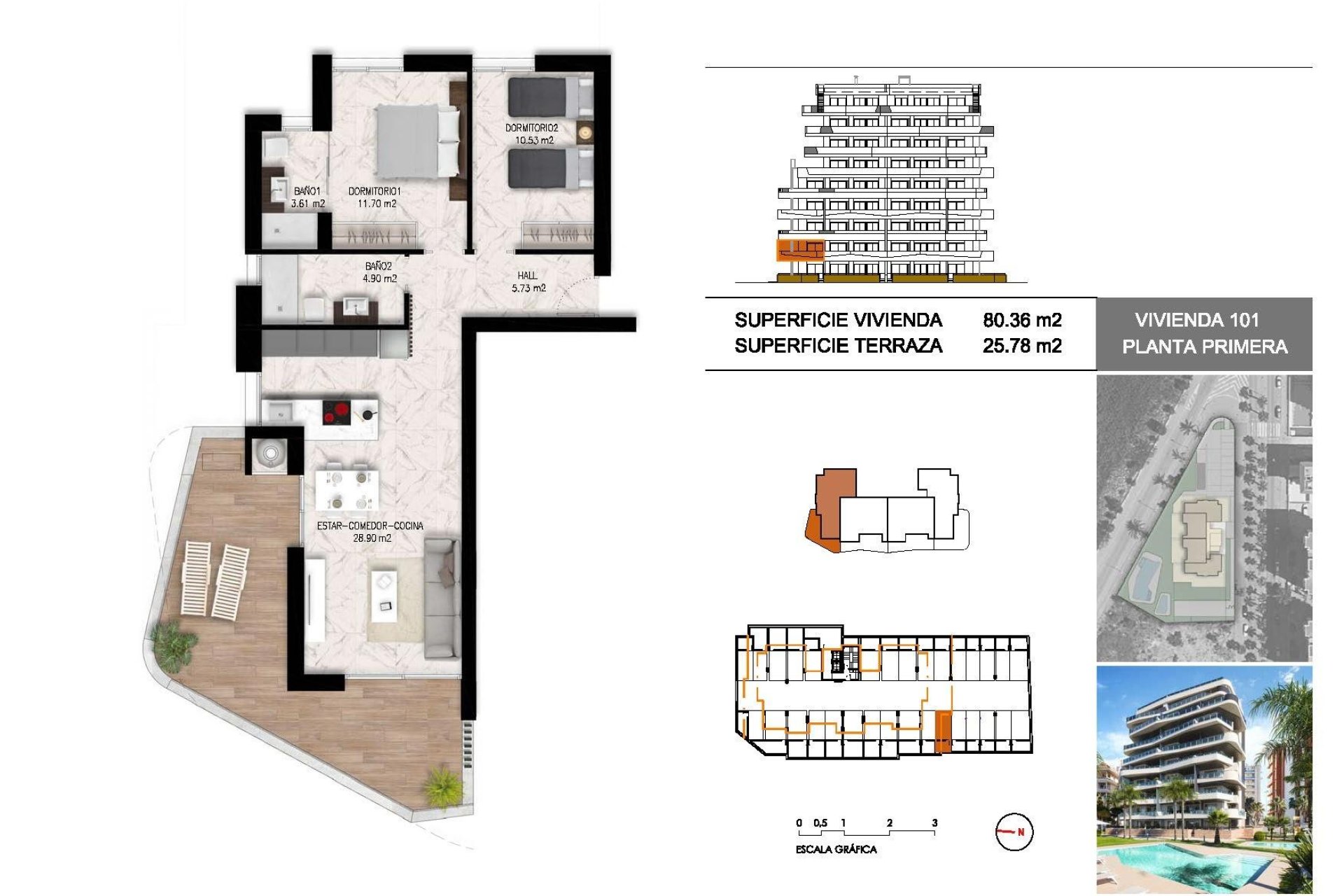 Neubau-Projekte - Apartment - Guardamar del Segura - PUERTO