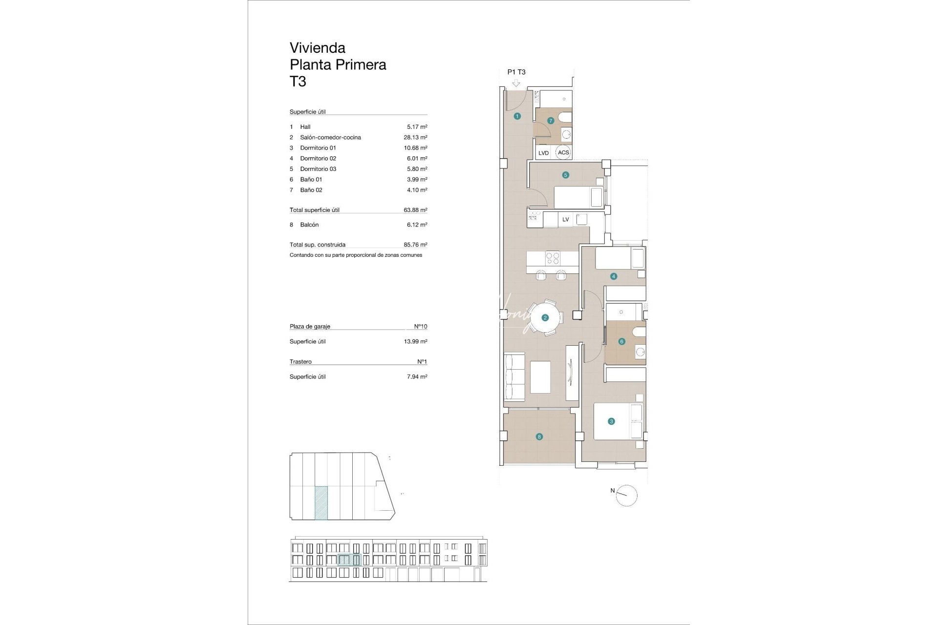 Neubau-Projekte - Apartment - Jacarilla - pueblo