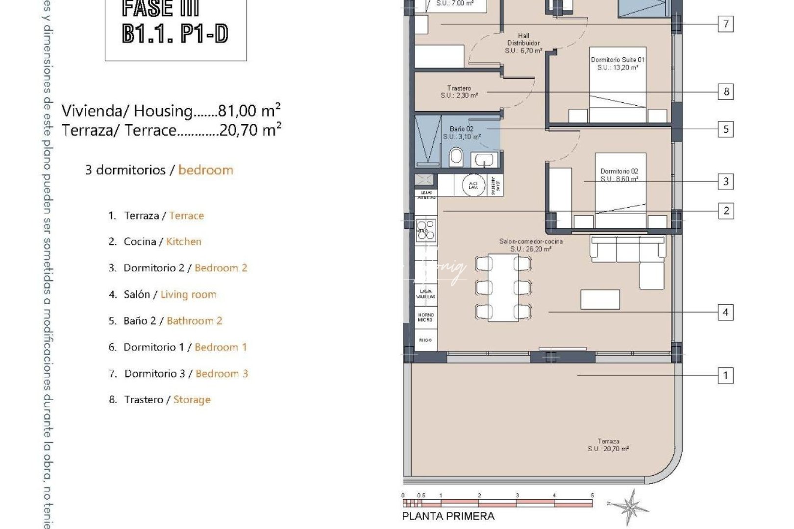 Neubau-Projekte - Apartment - Los Alcazares - La Serena Golf