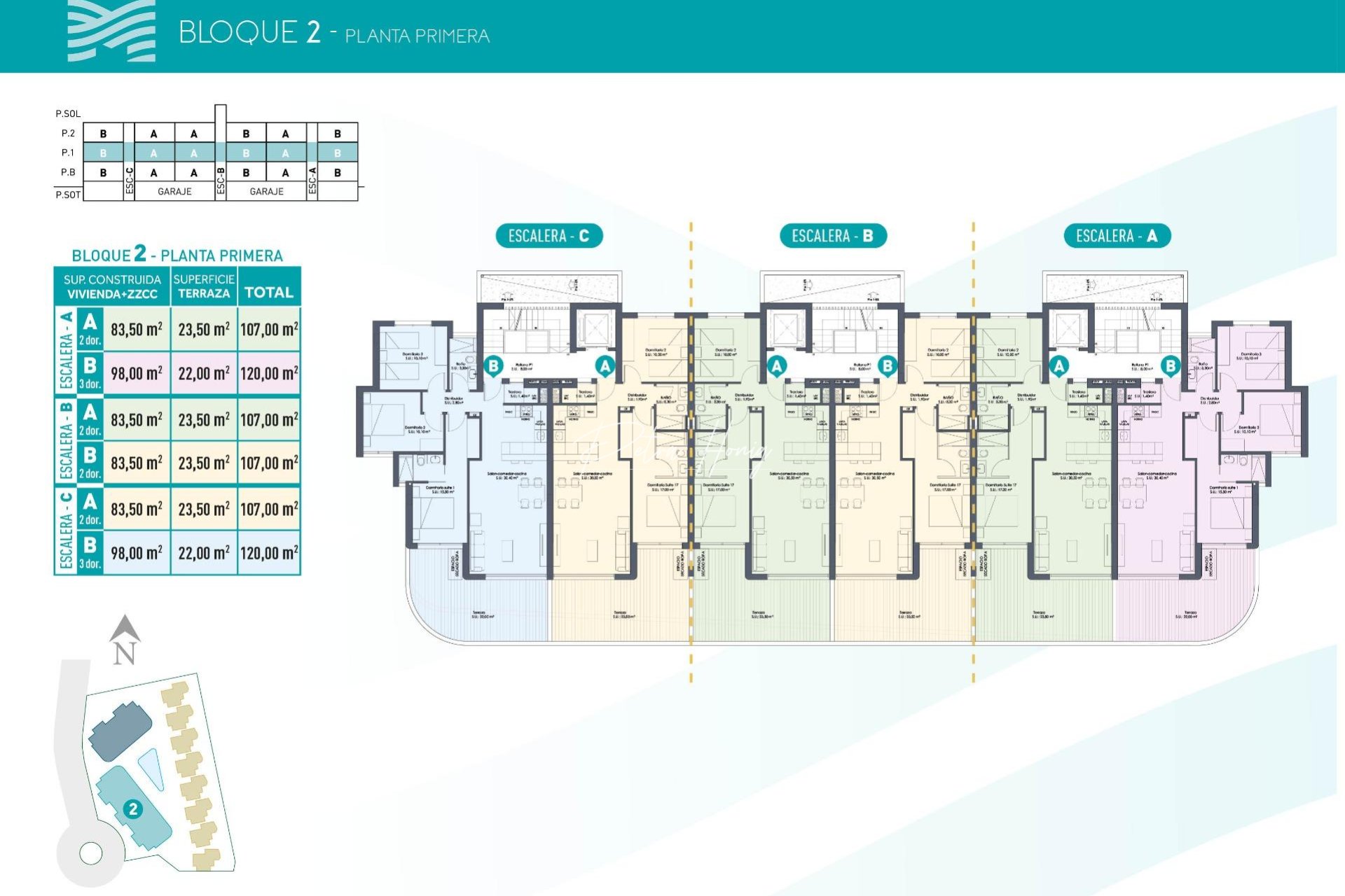 Neubau-Projekte - Apartment - Los Alcazares - Serena Golf