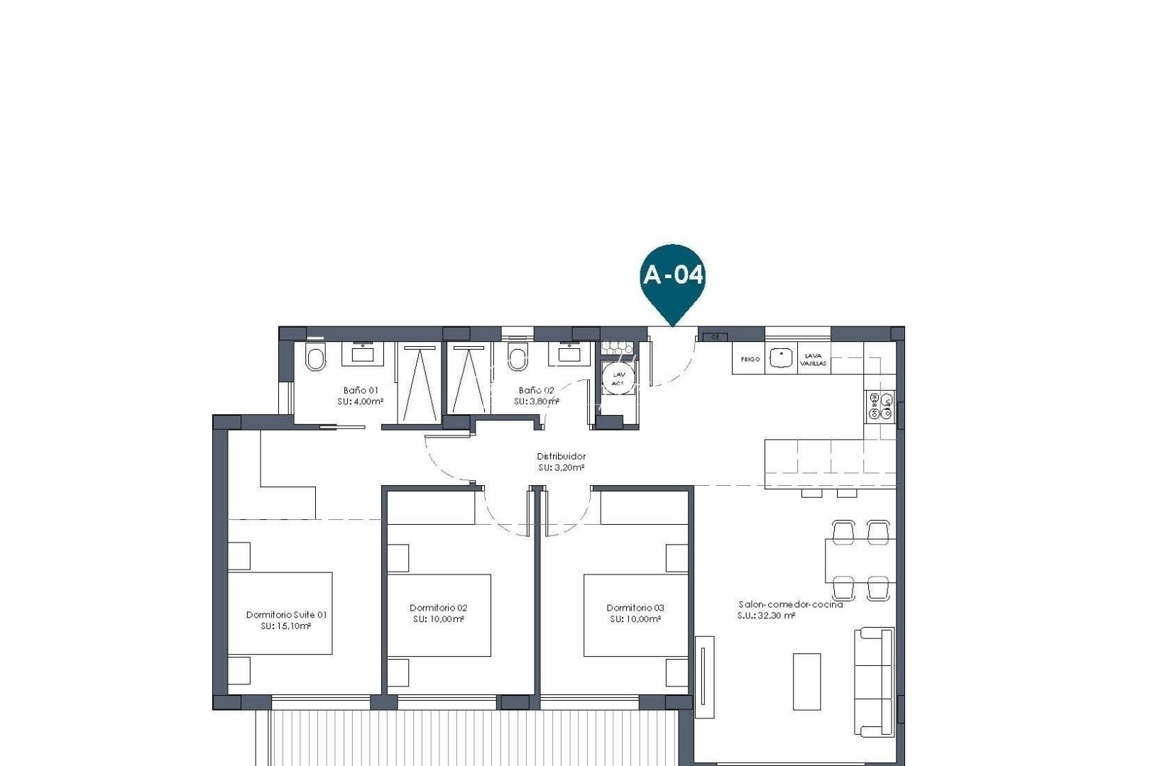Neubau-Projekte - Apartment - Los Alcazares - Serena Golf