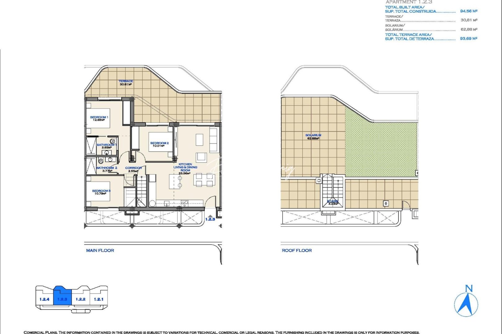 Neubau-Projekte - Apartment - Los Alcazares - Serena Golf