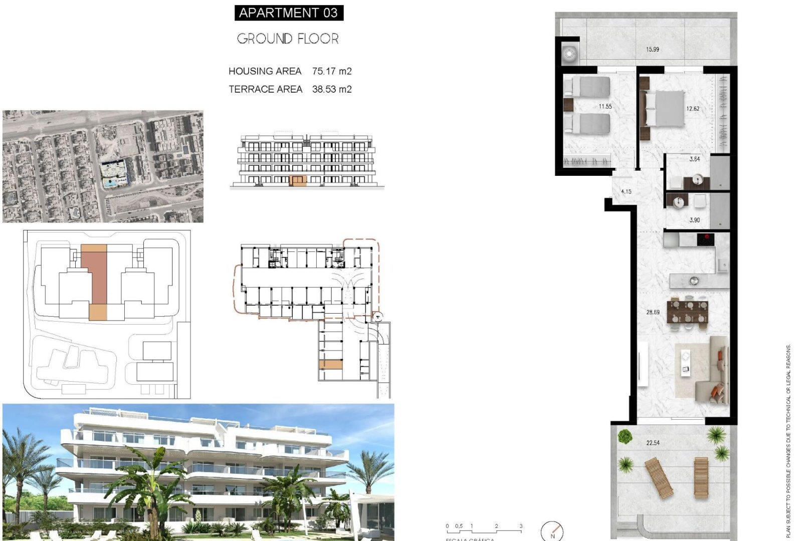 Neubau-Projekte - Apartment - Orihuela Costa - Lomas De Cabo Roig