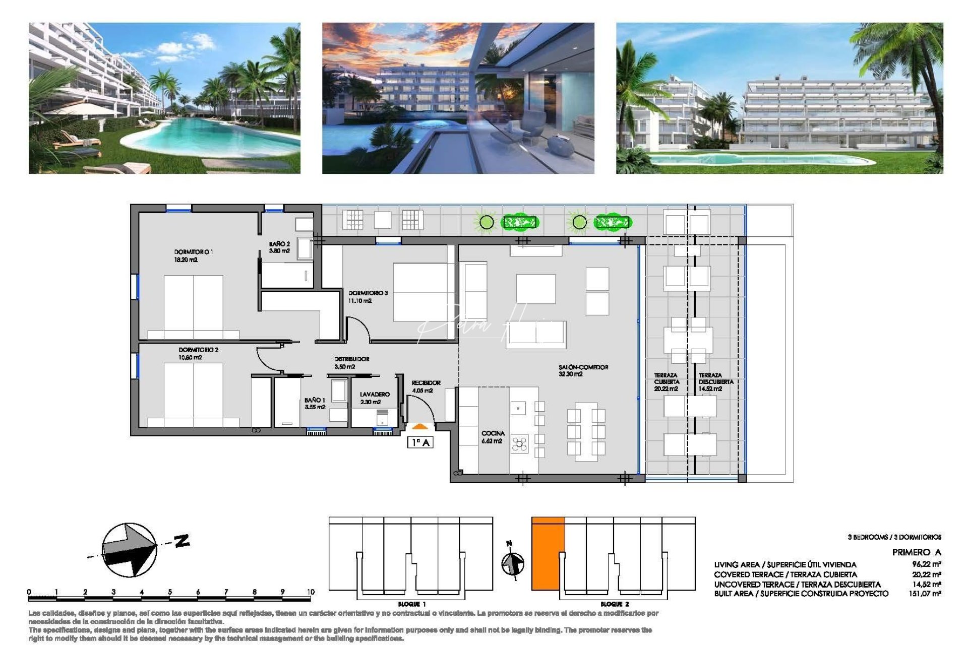 Neubau-Projekte - Apartment - Other areas - Mar de Cristal
