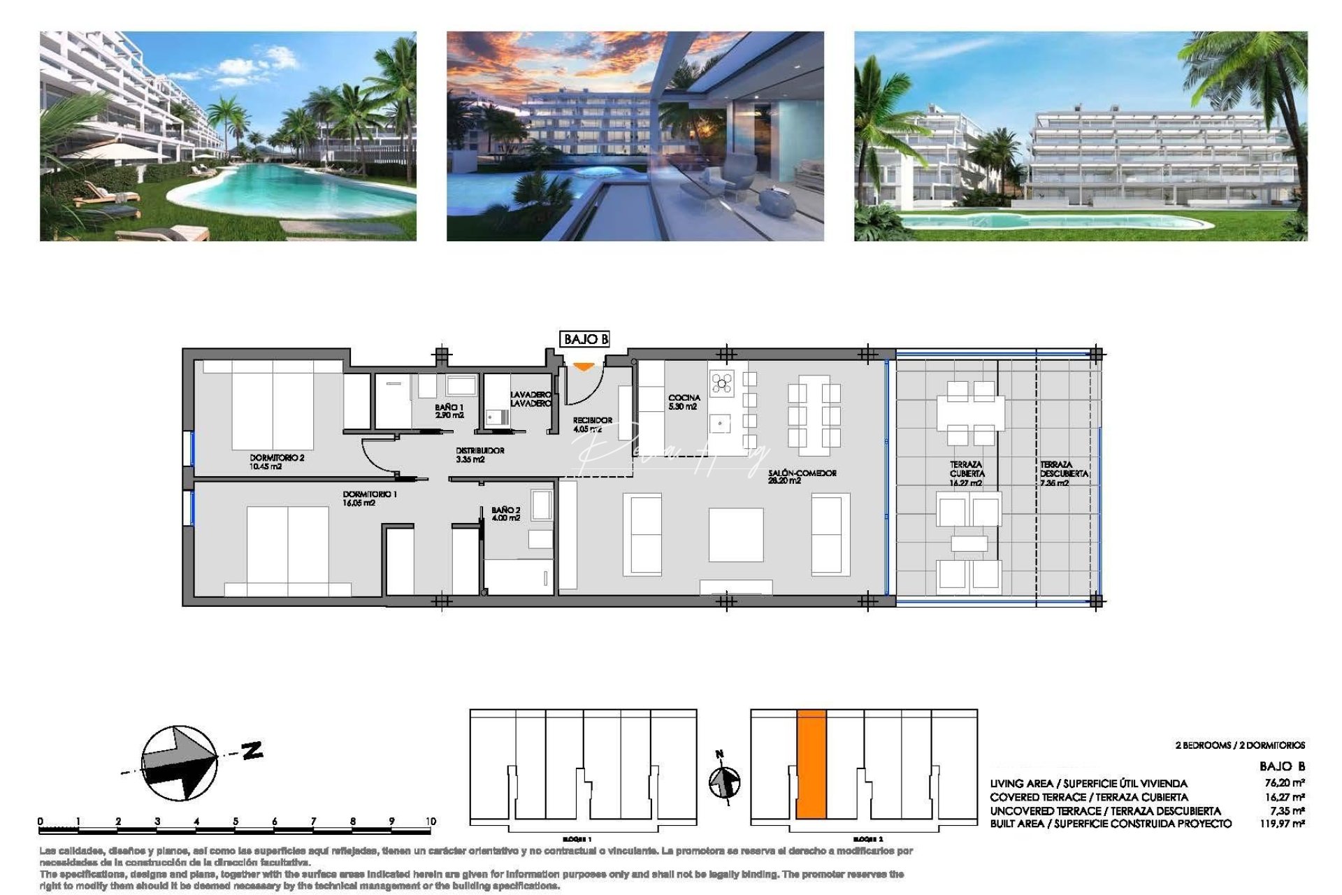 Neubau-Projekte - Apartment - Other areas - Mar de Cristal