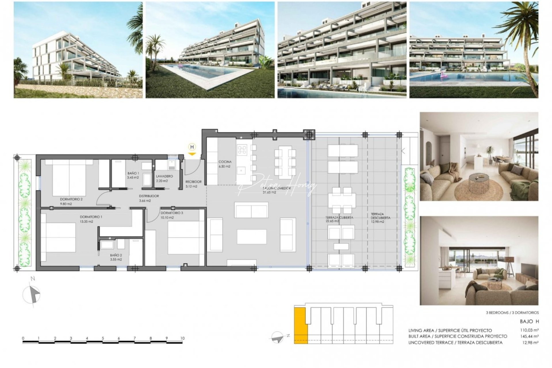 Neubau-Projekte - Apartment - Other areas - Mar de Cristal