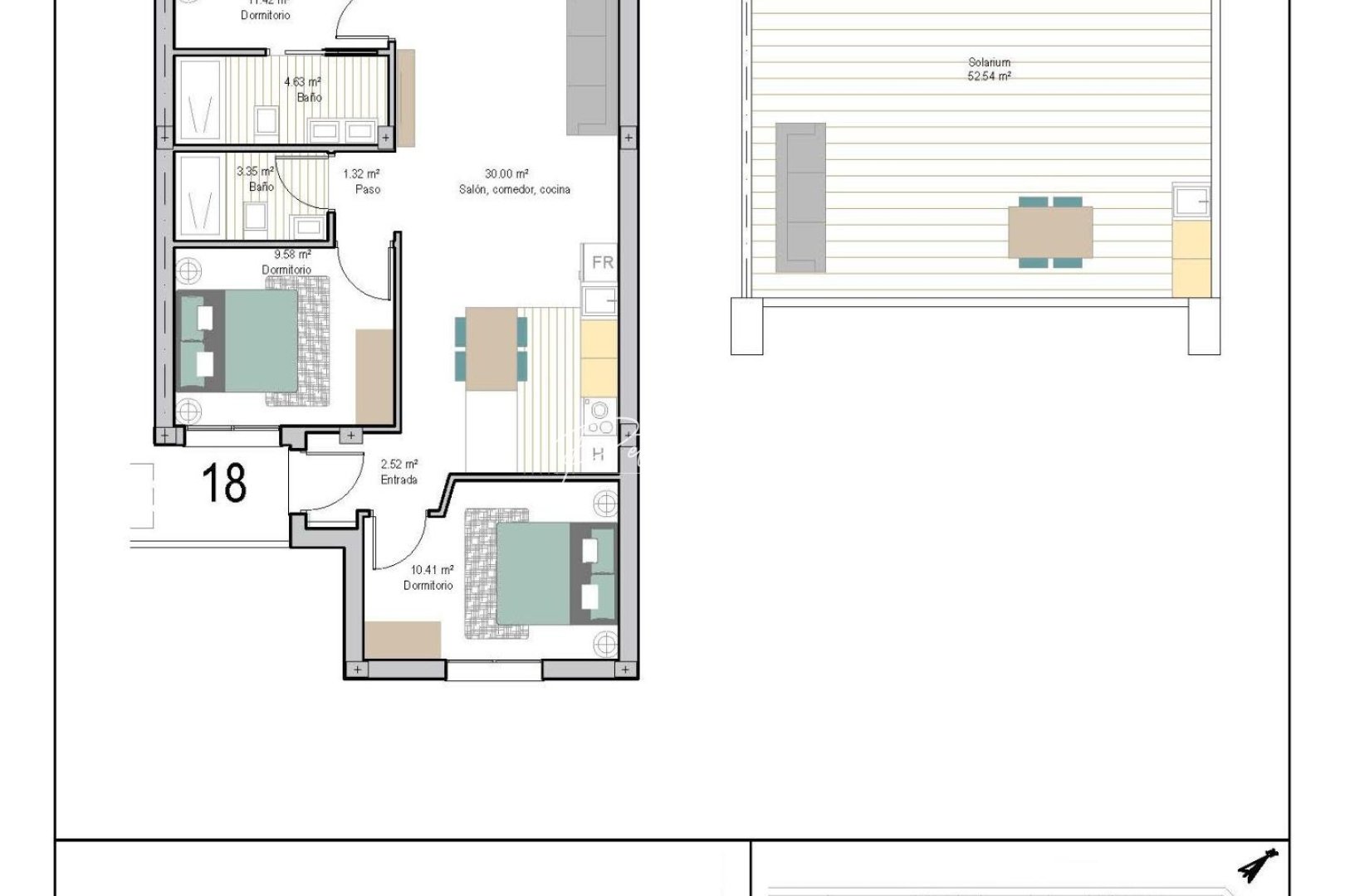 Neubau-Projekte - Apartment - Other areas - San Cayetano