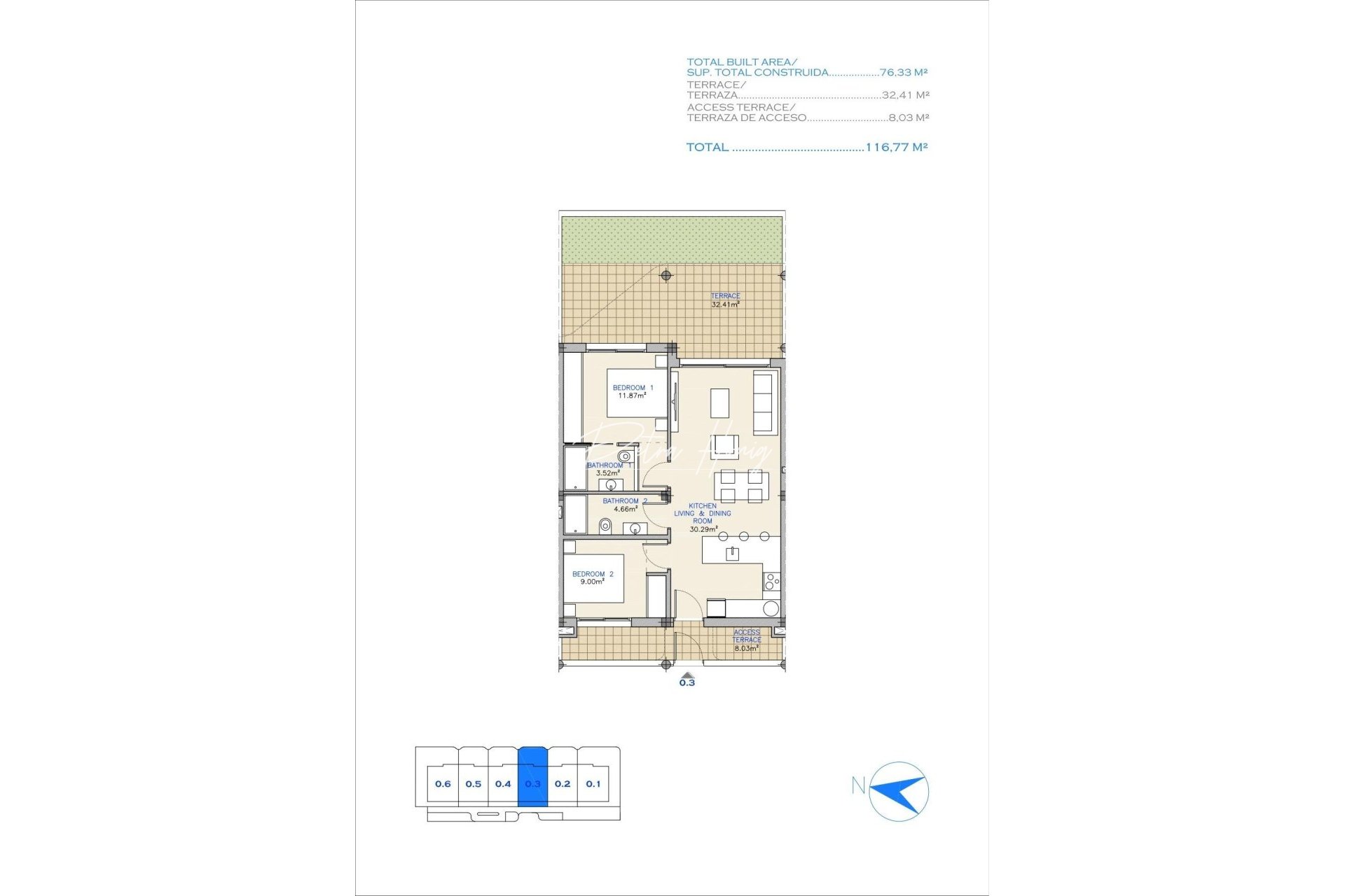 Neubau-Projekte - Apartment - Other areas - Serena Golf