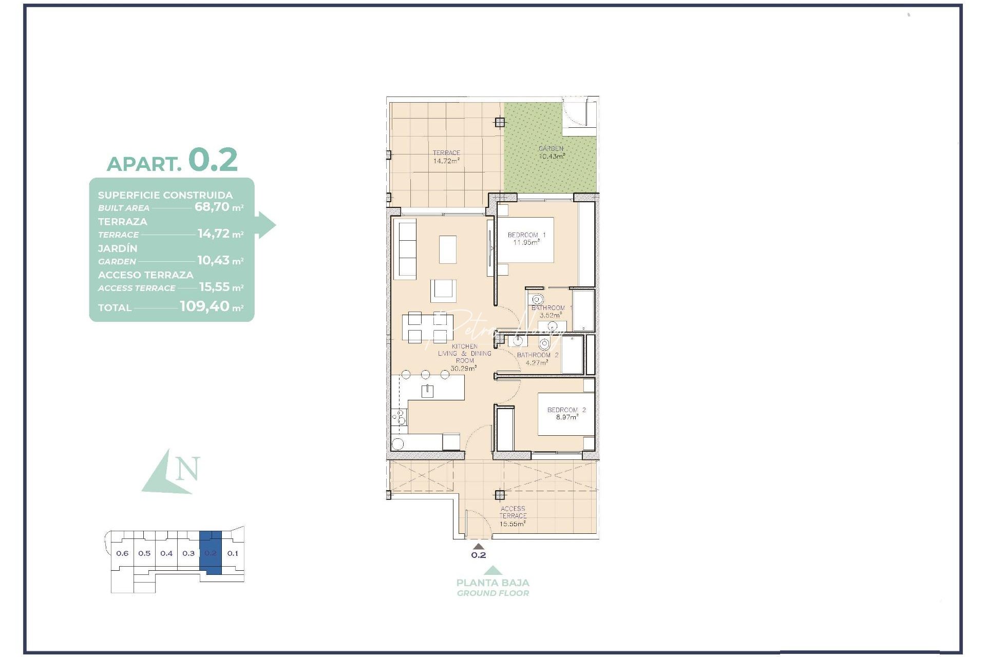 Neubau-Projekte - Apartment - Other areas - Serena Golf