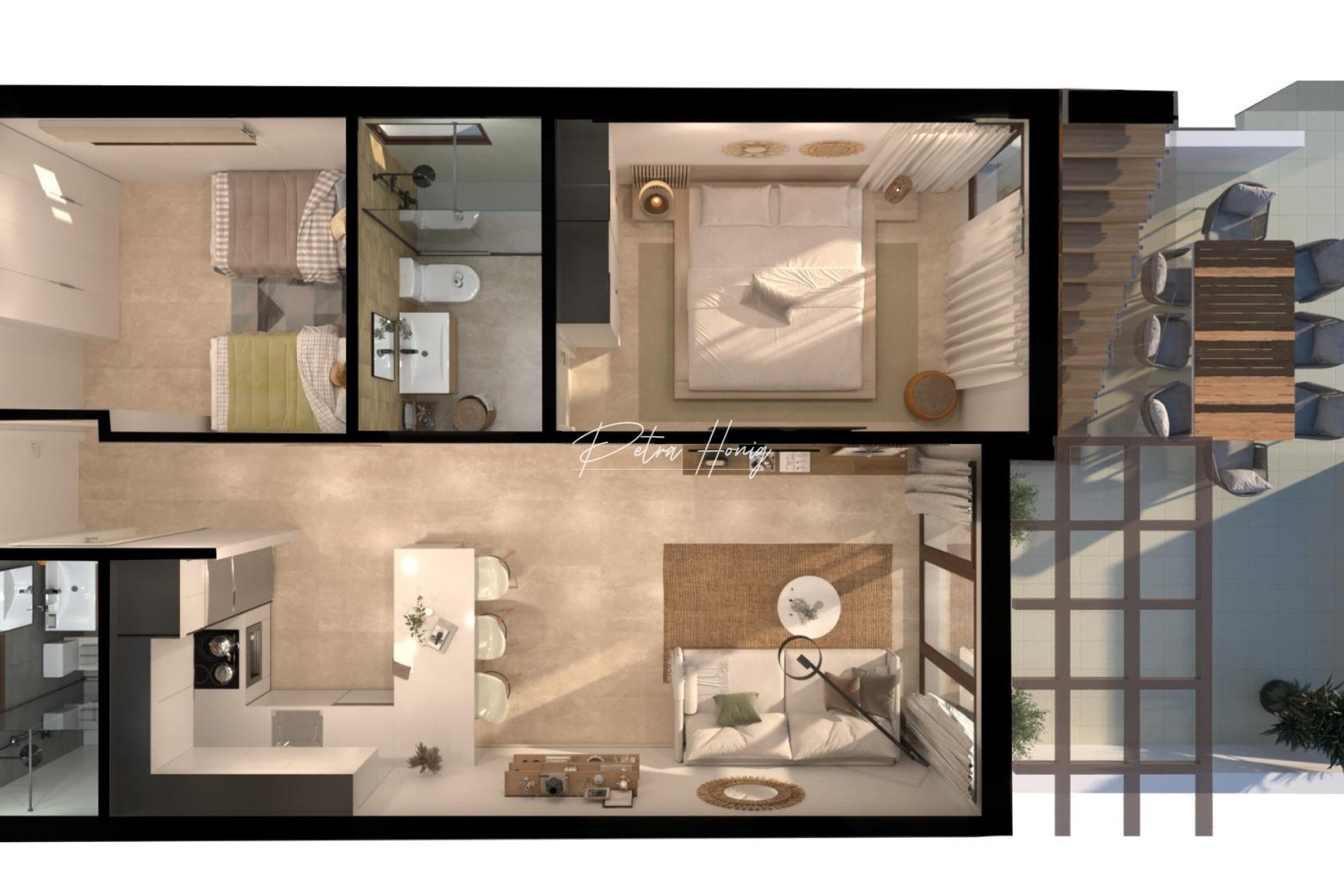 Neubau-Projekte - Apartment - Other areas - Vera playa