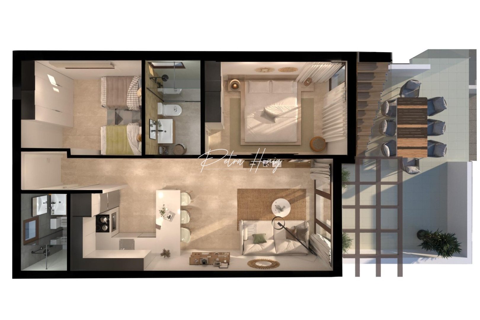 Neubau-Projekte - Apartment - Other areas - Vera playa