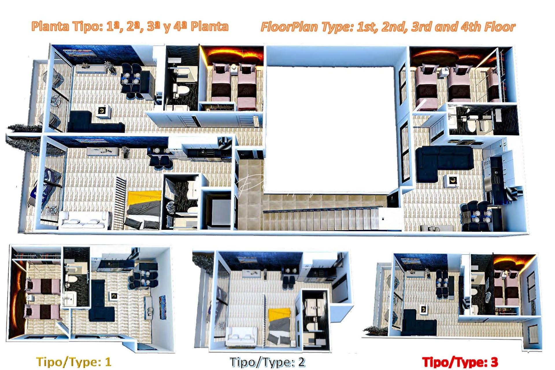 Neubau-Projekte - Apartment - Torrevieja - Centro