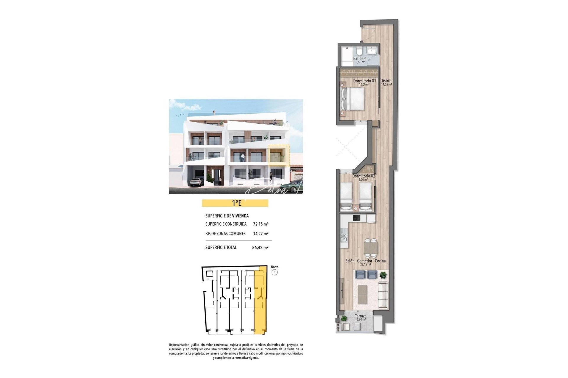 Neubau-Projekte - Apartment - Torrevieja - Playa de El Cura