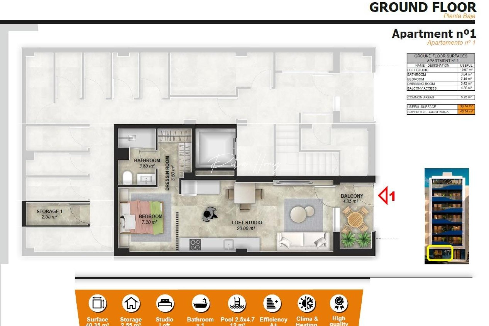 Neubau-Projekte - Apartment - Torrevieja - Playa del Acequion