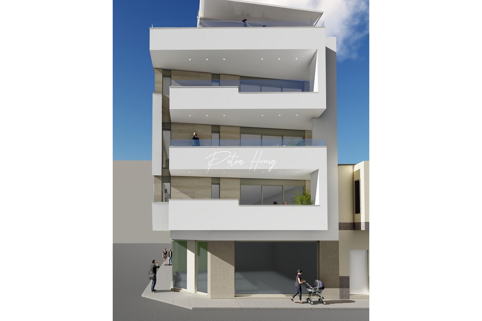 Neubau-Projekte - Apartment - Torrevieja - Playa del Cura