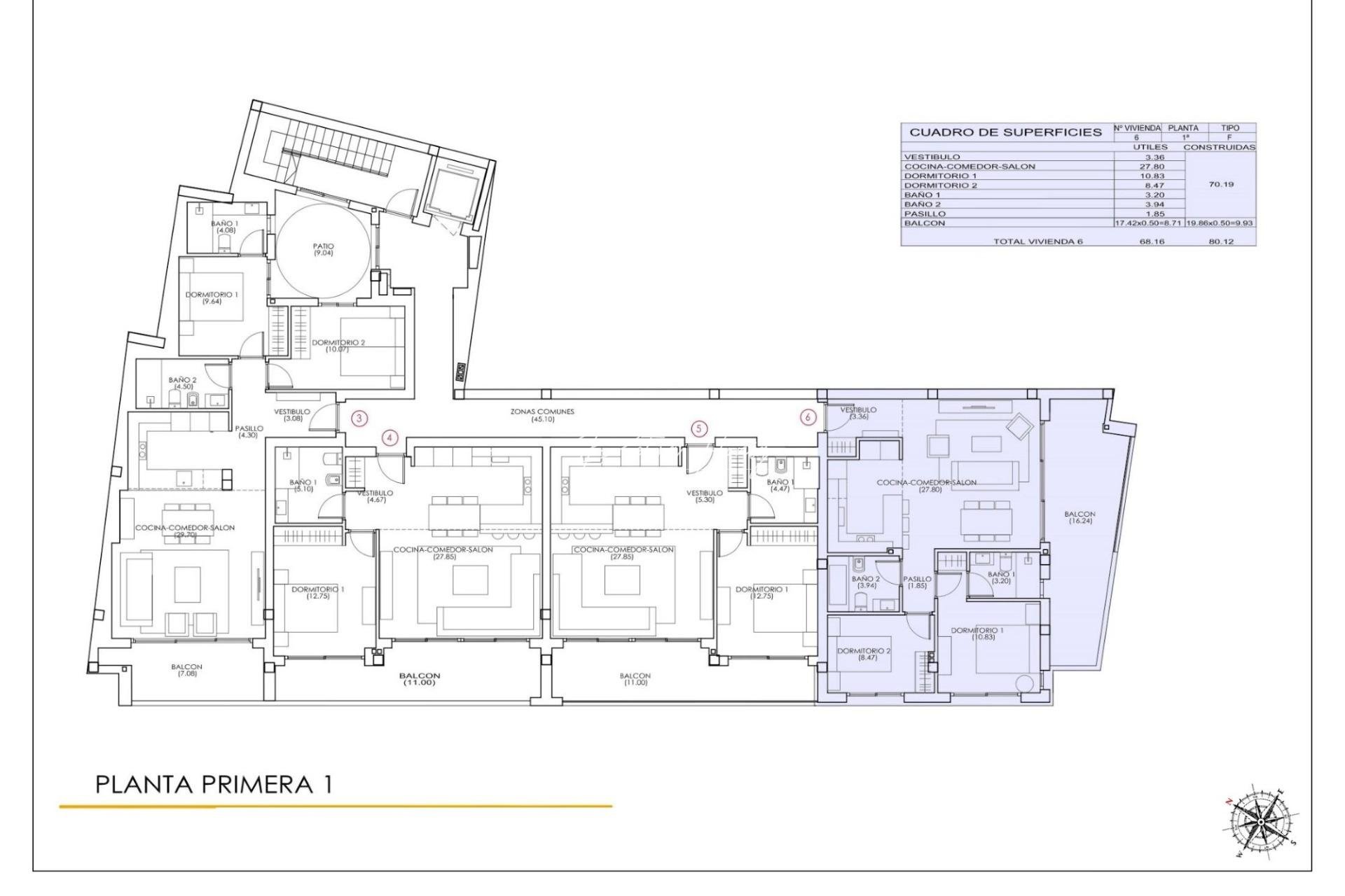 Neubau-Projekte - Apartment - Torrevieja - Playa del Cura