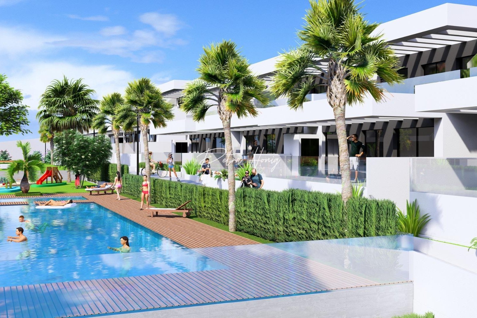 Neubau-Projekte - Bungalow - Algorfa - La Finca Golf - La Finca Golf