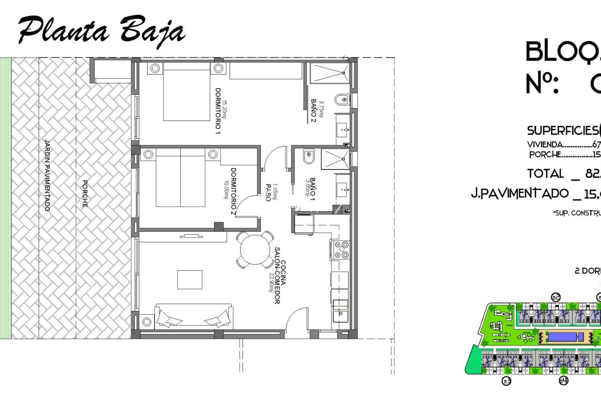 Neubau-Projekte - Bungalow - Algorfa - La Finca Golf