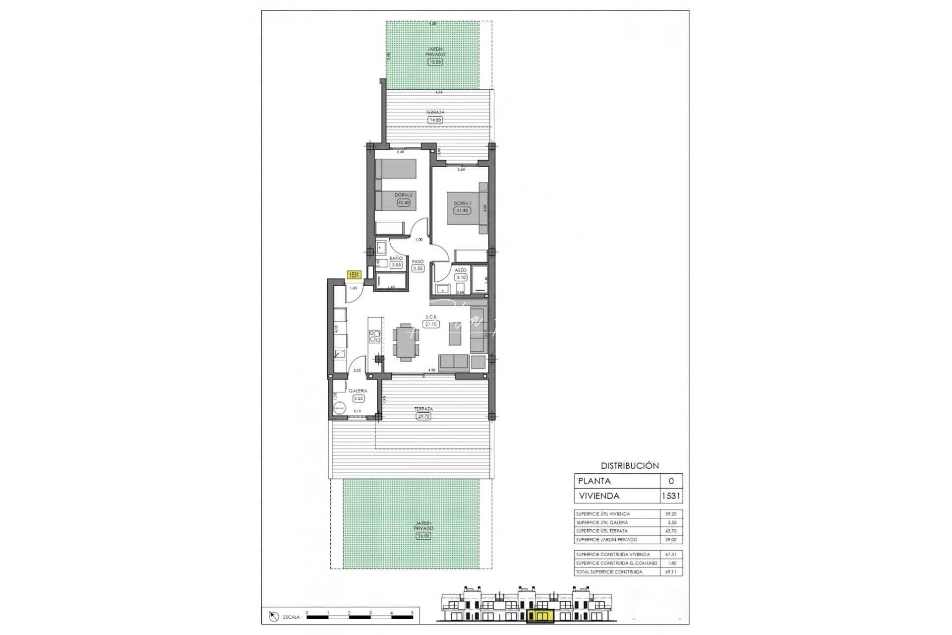 Neubau-Projekte - Bungalow - Algorfa - La Finca Golf