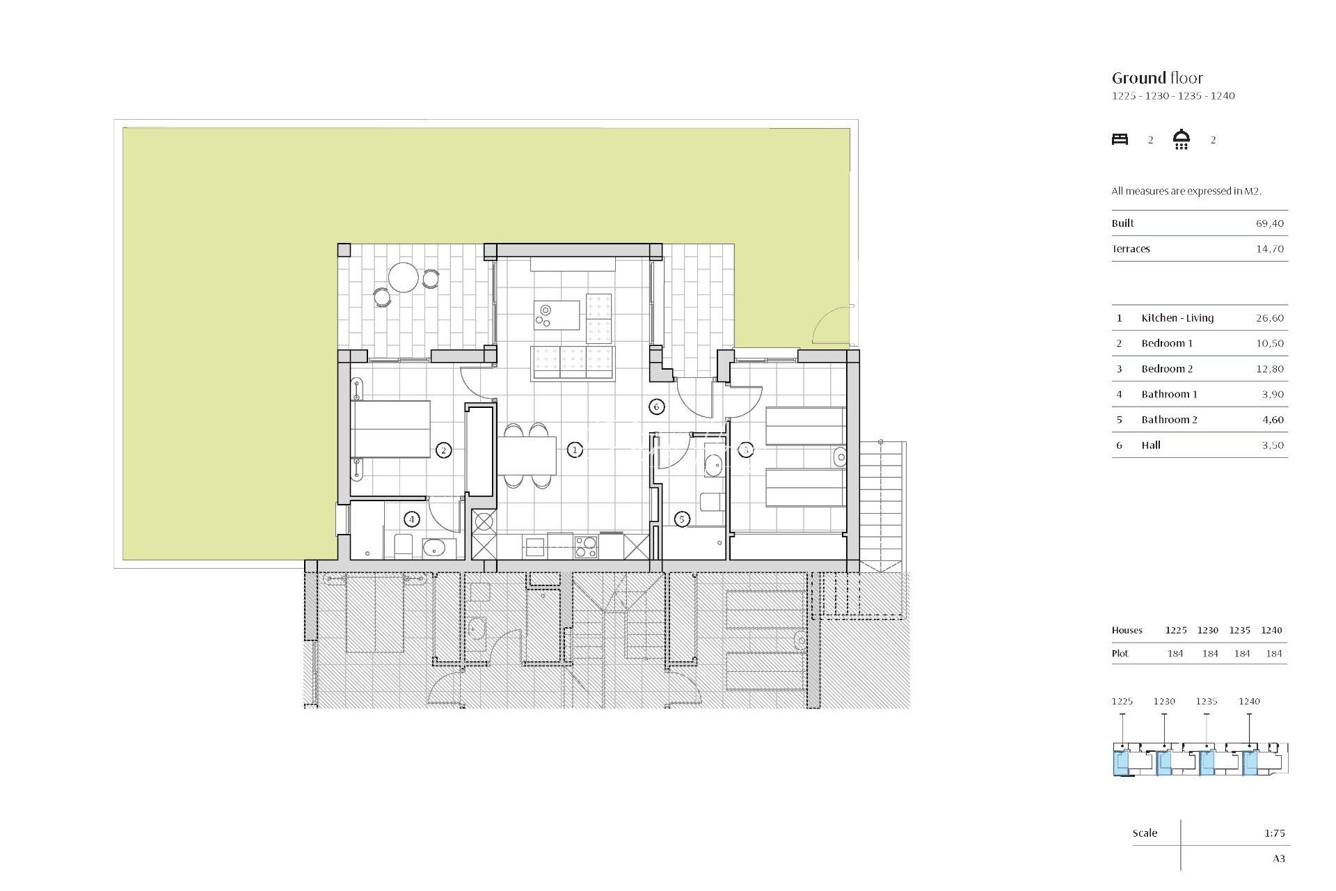 Neubau-Projekte - Bungalow - Algorfa - La Finca Golf