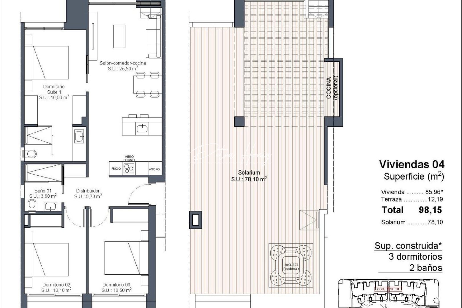 Neubau-Projekte - Bungalow - Ciudad Quesada - Lo Marabu