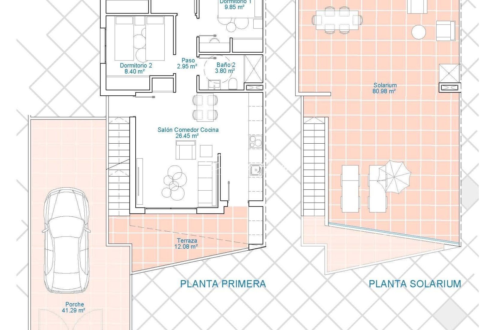 Neubau-Projekte - Bungalow - Pilar de La Horadada - Lo Monte