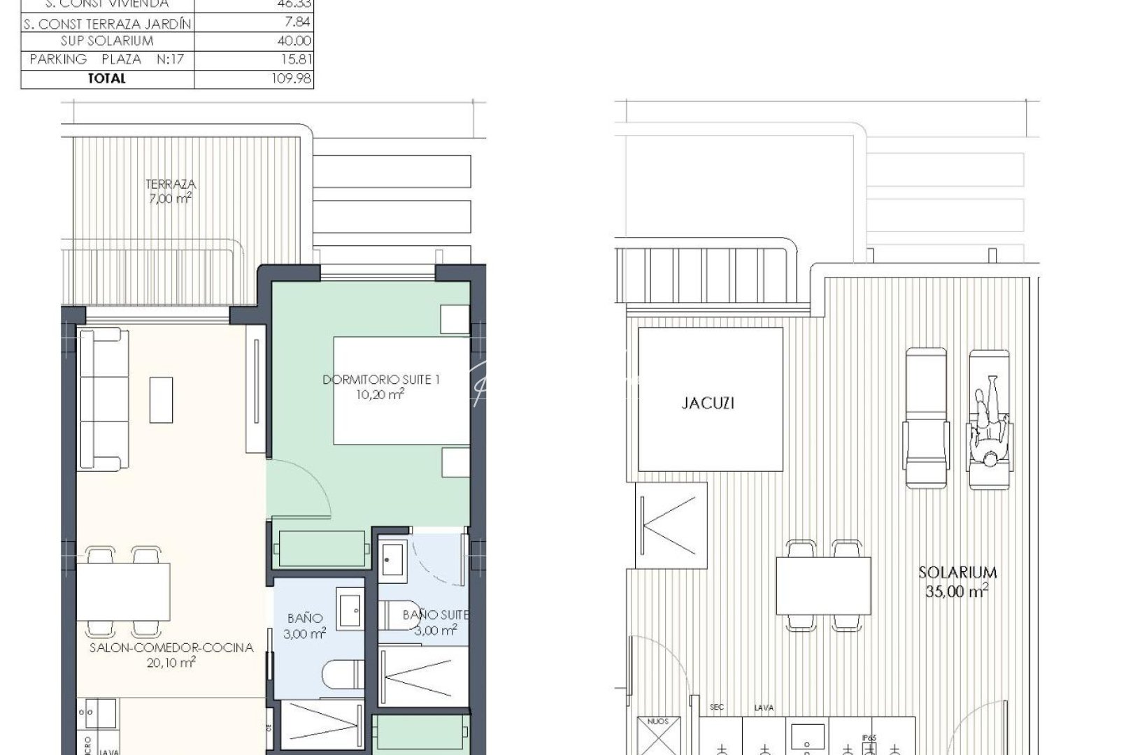 Neubau-Projekte - Bungalow - Pilar de La Horadada - Playa de las Higuericas