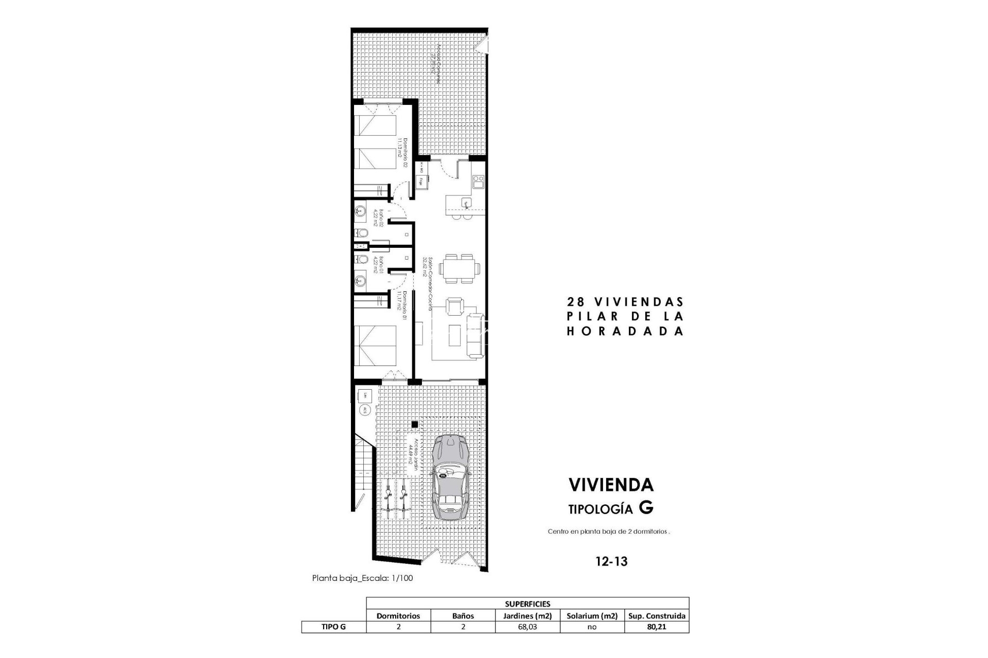 Neubau-Projekte - Bungalow - Pilar de La Horadada - pueblo