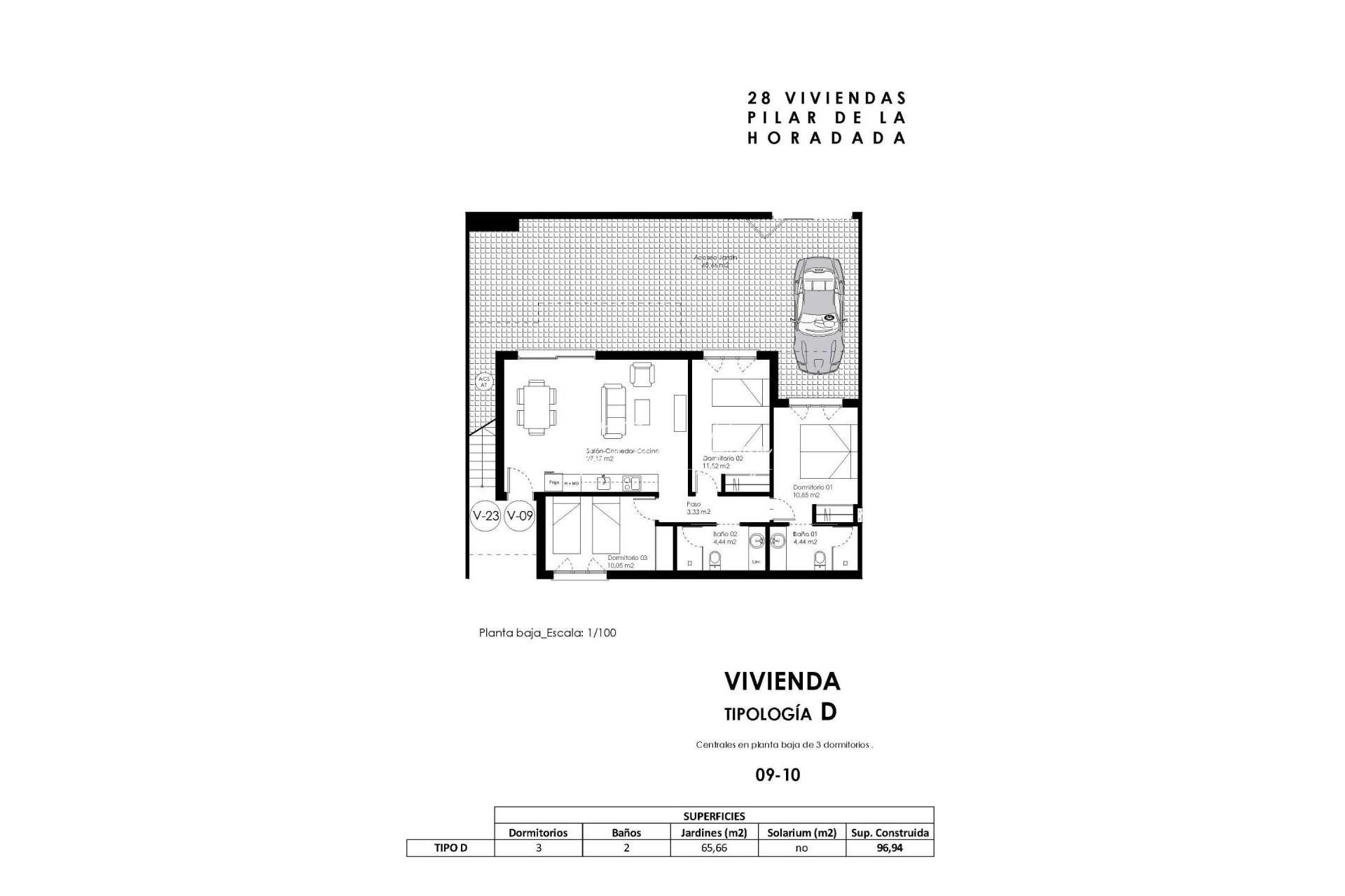 Neubau-Projekte - Bungalow - Pilar de La Horadada - pueblo