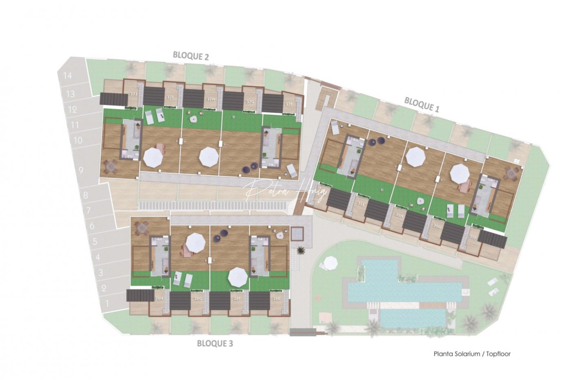 Neubau-Projekte - Bungalow - Pilar de La Horadada - pueblo