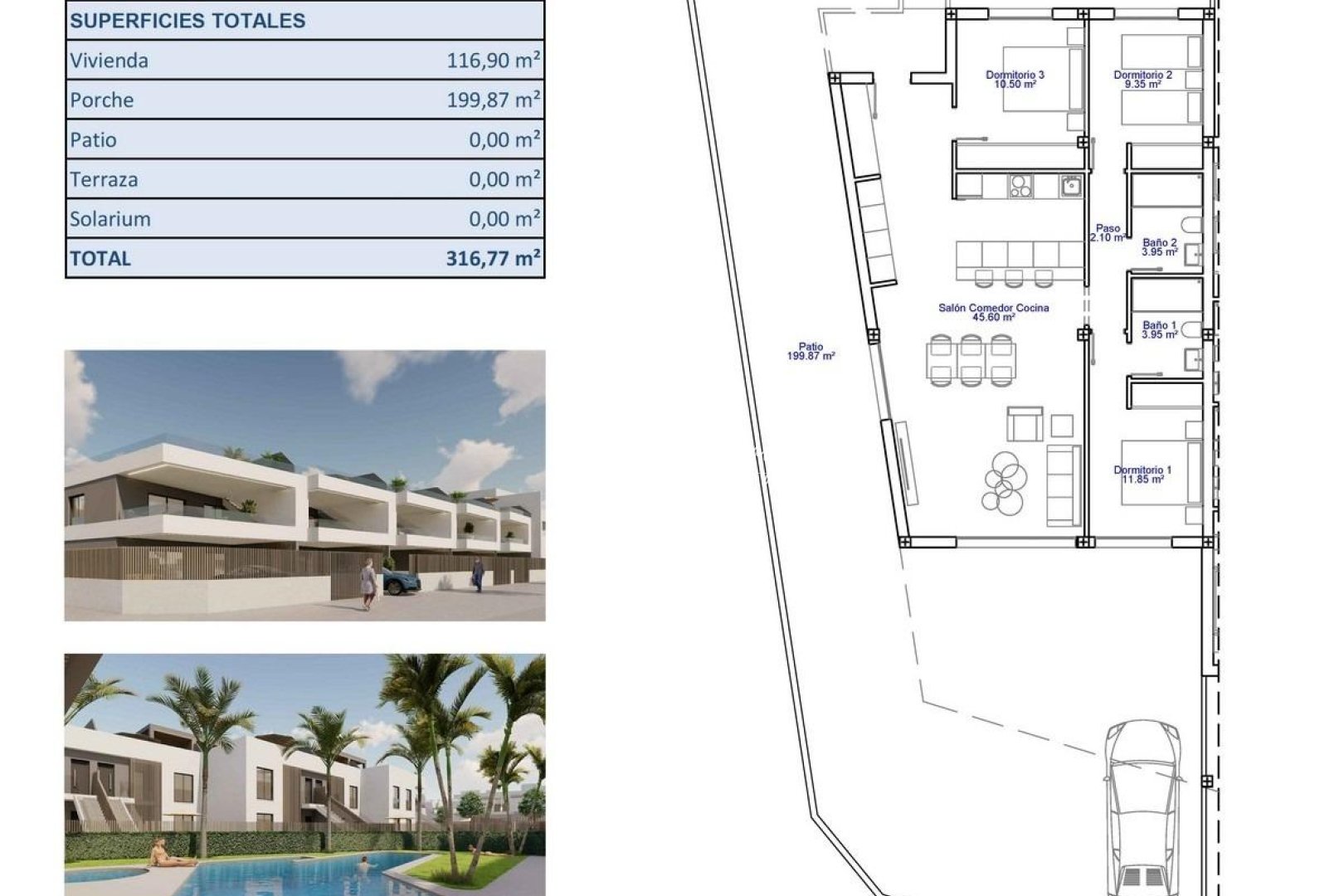 Neubau-Projekte - Bungalow - Pilar de La Horadada - pueblo