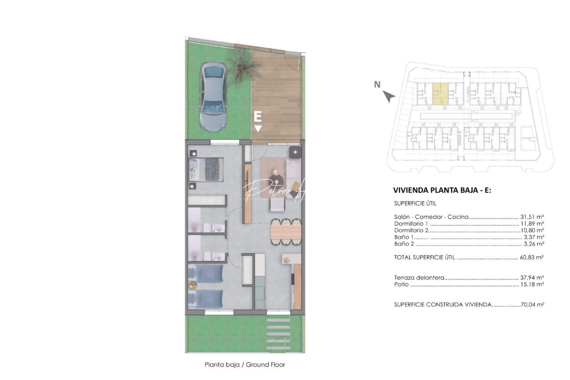 Neubau-Projekte - Bungalow - Pilar de La Horadada - pueblo