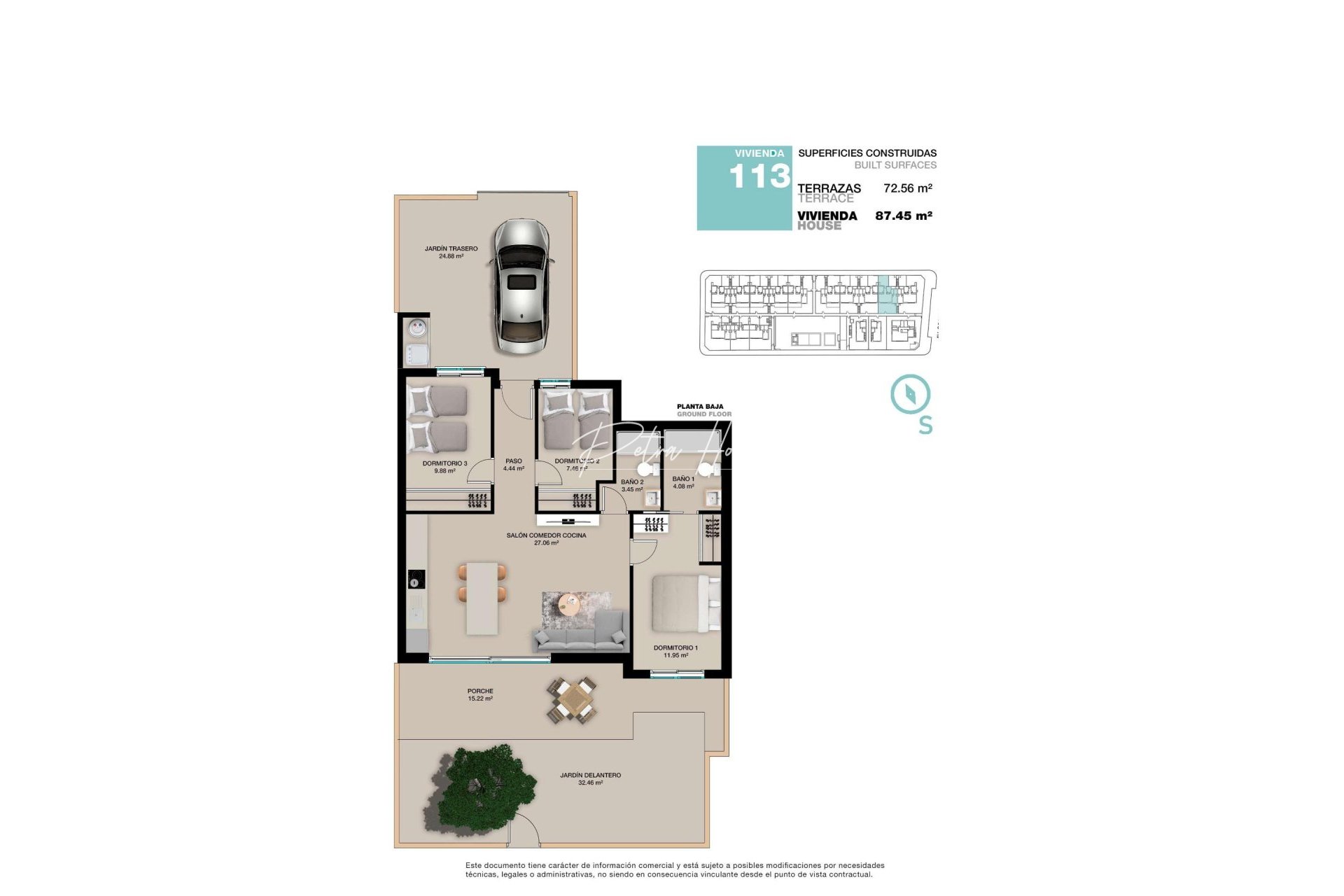 Neubau-Projekte - Bungalow - Pilar de La Horadada - Torre de la Horadada