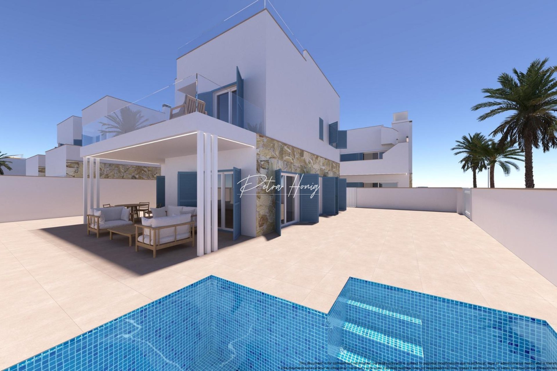 Neubau-Projekte - Bungalow - Pilar de La Horadada - Torre de la Horadada