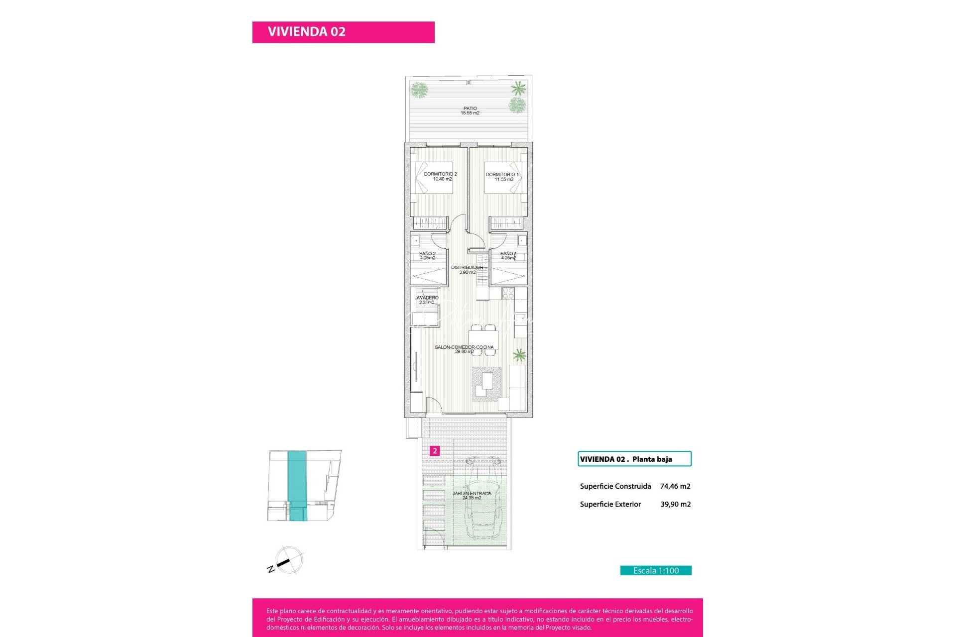 Neubau-Projekte - Bungalow - San Pedro del Pinatar - Lo Pagan