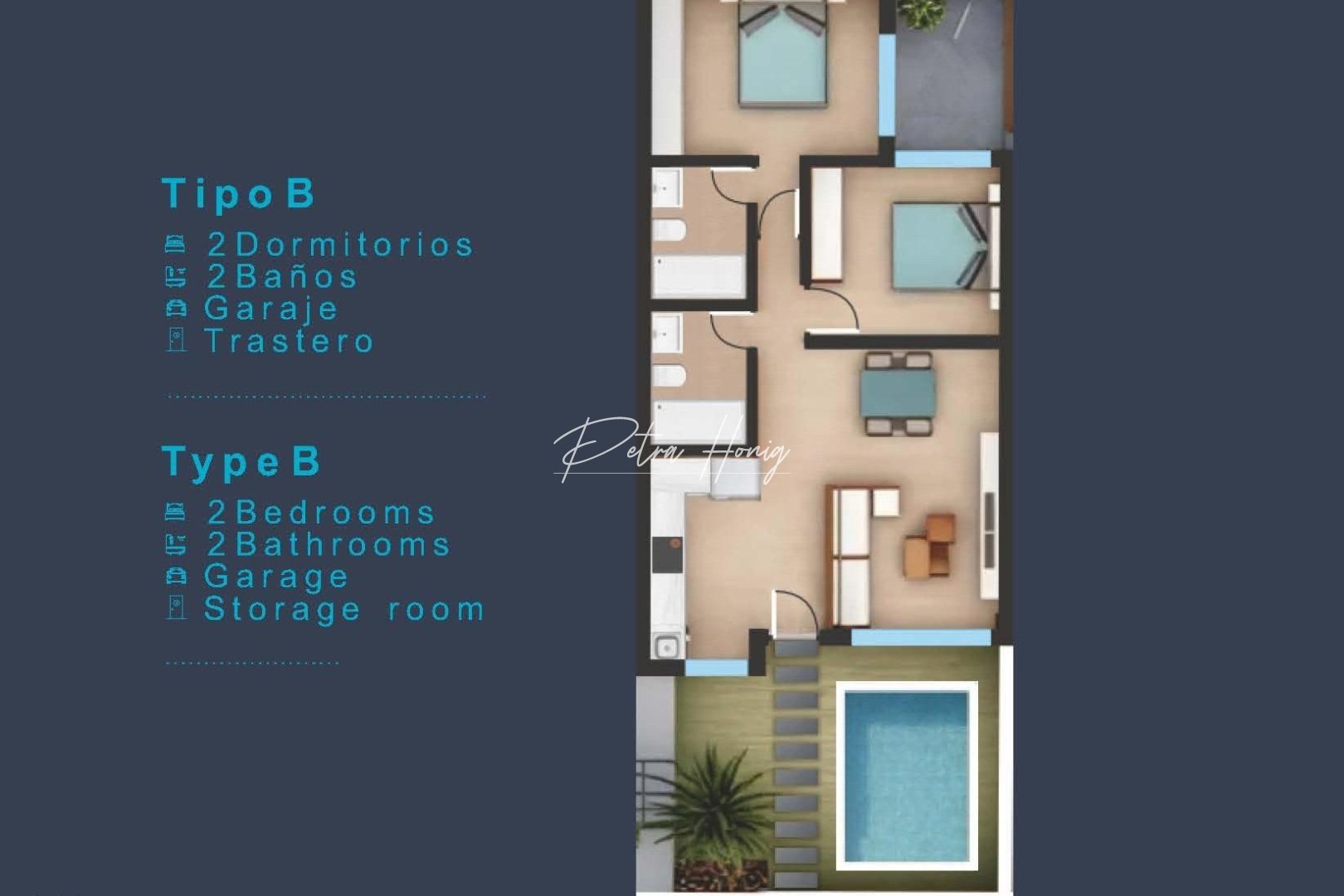 Neubau-Projekte - Bungalow - San Pedro del Pinatar - Los Pinos